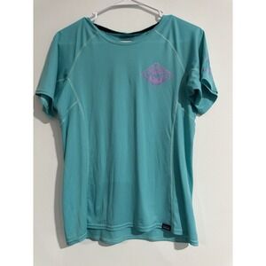 Patagonia Lightweight Capilene Tee Shirt Womens Medium Short Sleeve Monteagle TN
